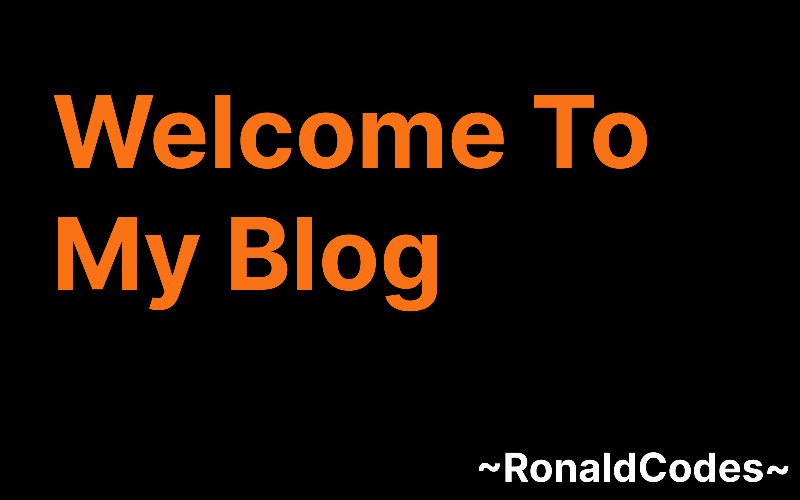 Welcome to My Personal Blog: A Journey Through Web and Mobile Development